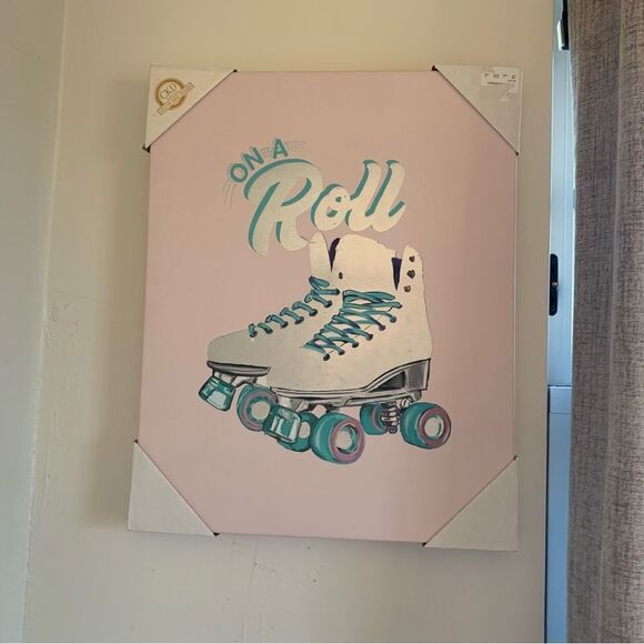 Colleen Karis travel the world on the roll rollerblades print - Picture 1 of 6